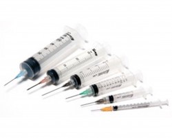 Шприц Inekta трехкомпонентный 1 шт. 3 мл