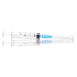 Шприц Bona Mente трехкомпонентный с иглой р. 0.63ммх32мм 23G 1 шт. 2 мл